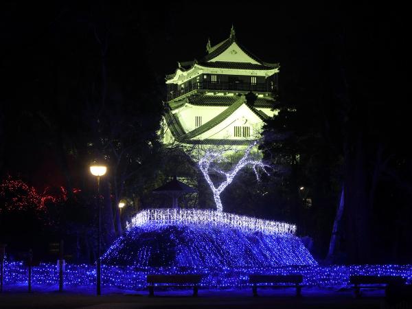 岡崎イエヤスコウイルミネーション2018