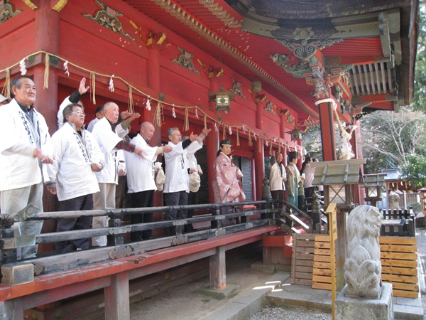 六所神社　 節分祭