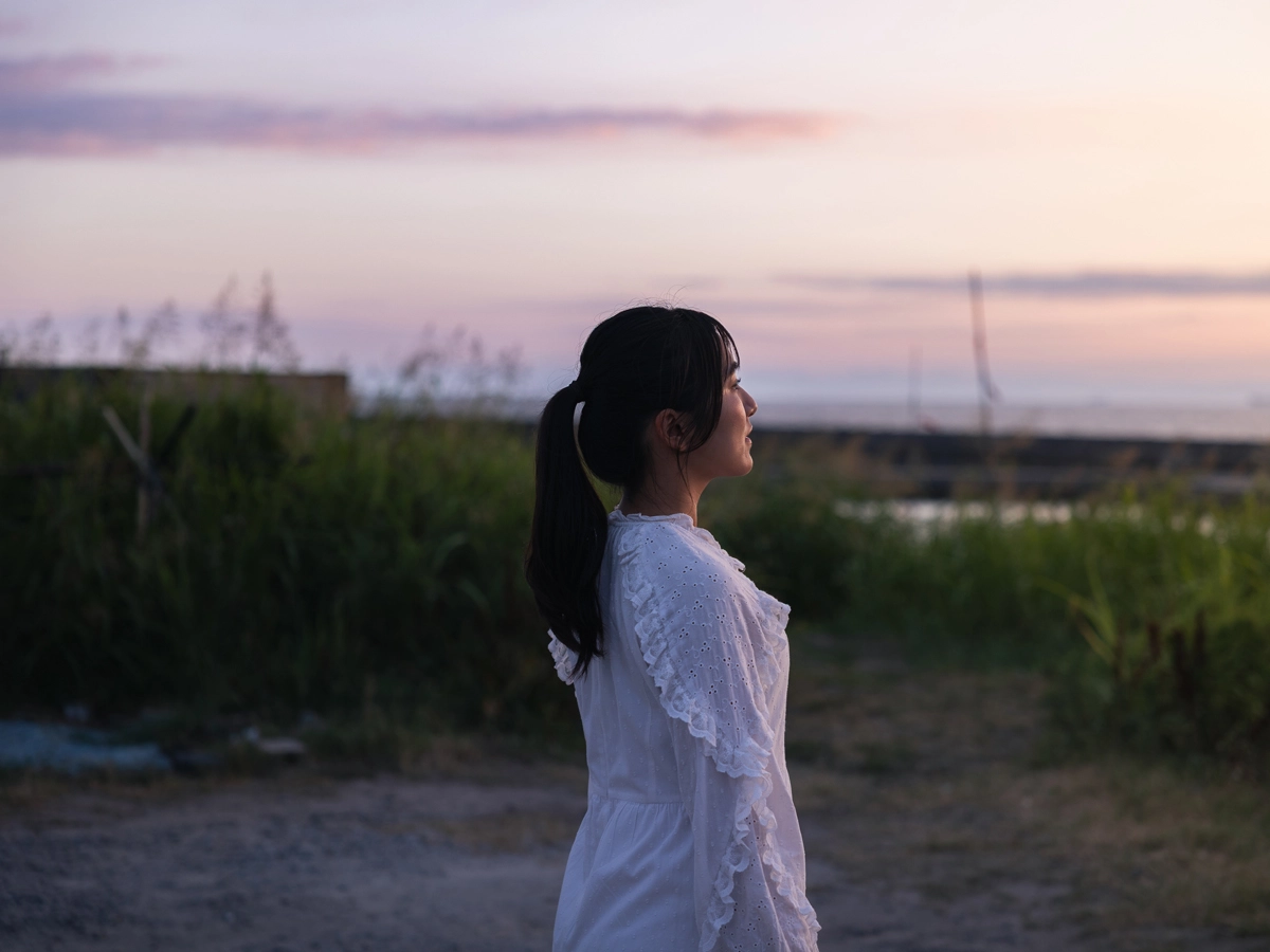 夕焼けのシーンで余韻に浸る