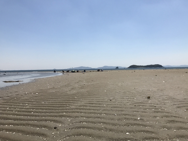 水神　潮干狩り