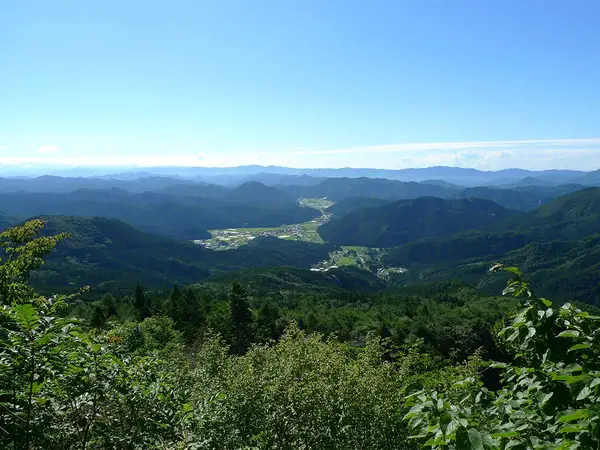面ノ木園地(天狗棚)