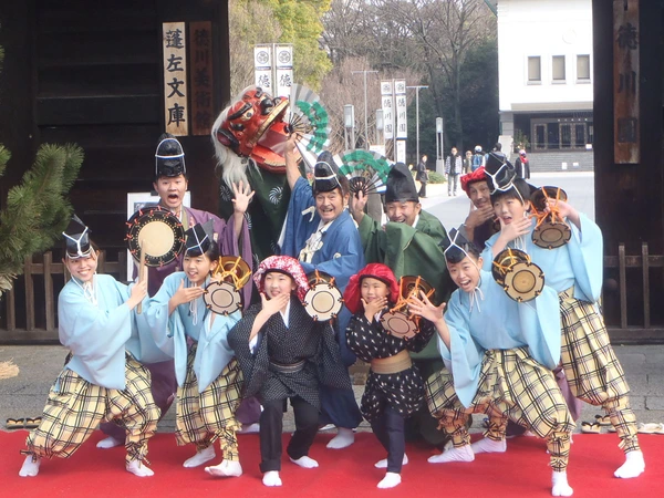 松を寿く　徳川園のお正月