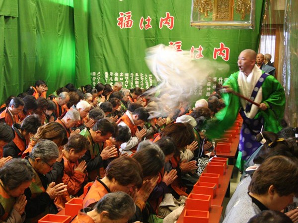成田山 萬福院　節分追儺撒豆式