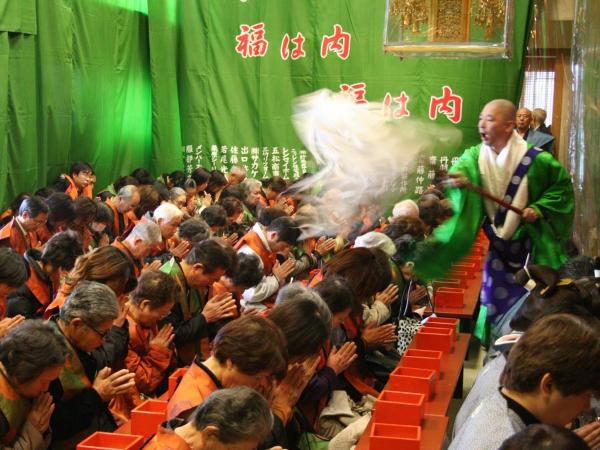 成田山 万福院　节分追儺撒豆式