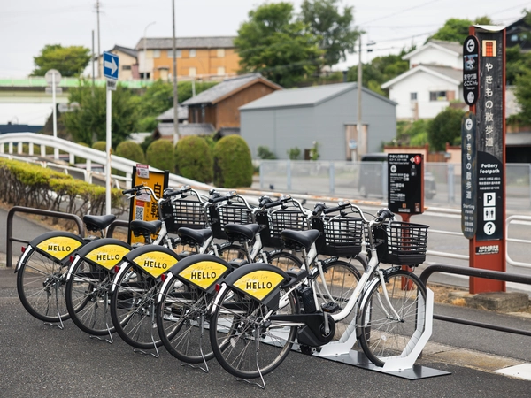 シェアサイクルで少し遠出も◎