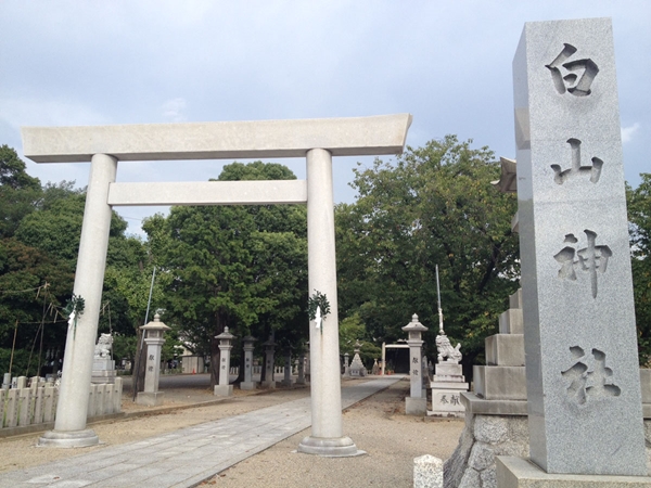 白山神社・白山神社古墳