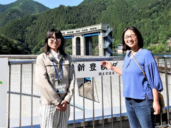 新豊根ダム見学