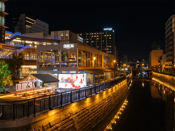 納屋橋ビアガーデン  RIVERSIDEフードテラス