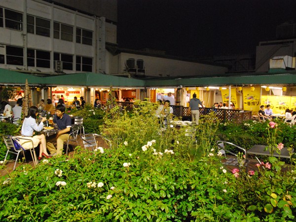 名鐵百貨店本店[本館]　屋頂啤酒花園
