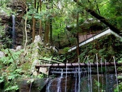 平原の滝開き