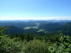 面ノ木園地(天狗棚)