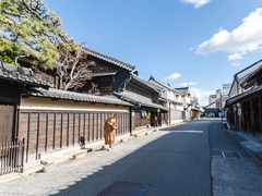 有松絞会館と有松・鳴海の古い町並み