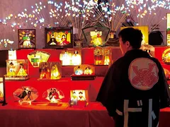 酒蔵の吊るし雛展