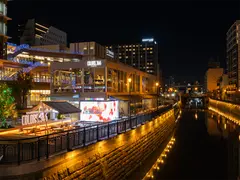 納屋橋ビアガーデン  RIVERSIDEフードテラス