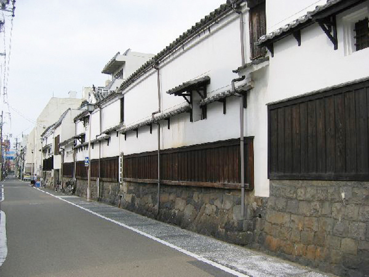 四间道的街景
