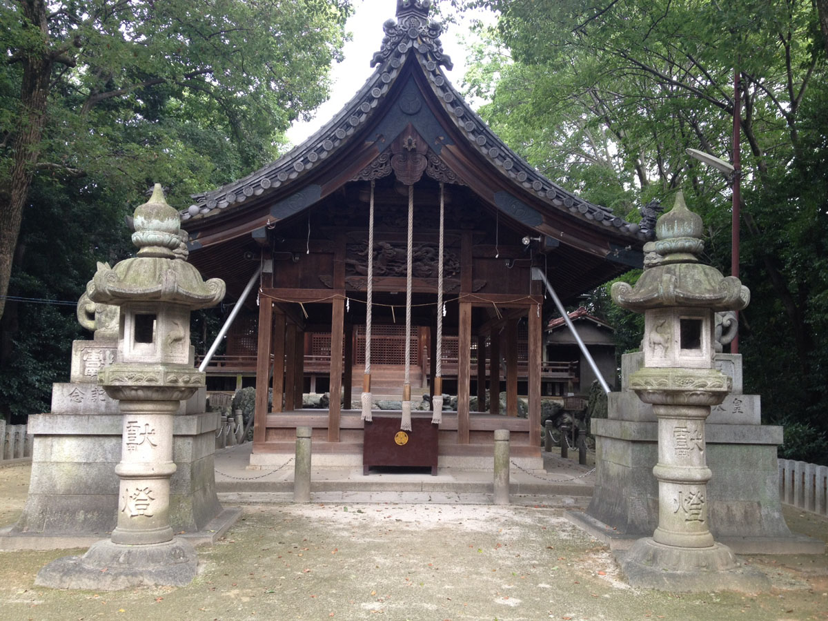 【味美・二子山】白山神社・白山神社古墳