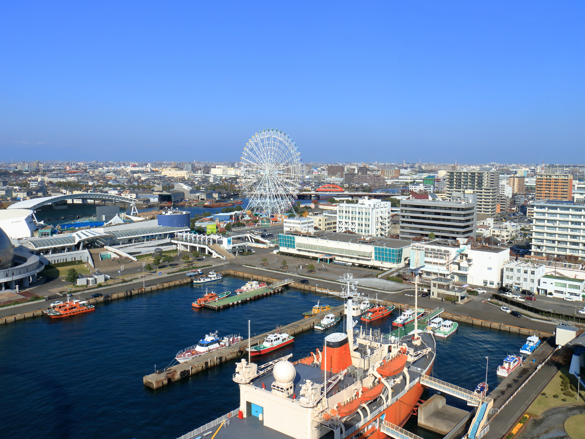 名古屋海洋博物館(ポートビル)・南極観測船ふじ