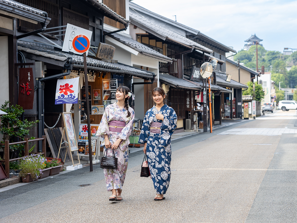 犬山城下町