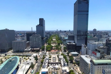 名古屋テレビ塔から見た景色