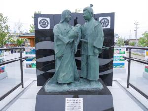 胜幡城迹（织田信长的诞生地）/ 童年时期的信长像