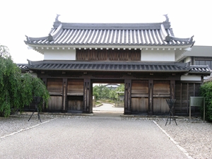 西尾城と旧近衛邸（西尾市歴史公園）