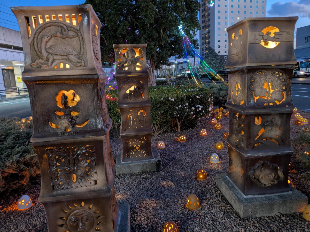 常滑駅前イルミネーション