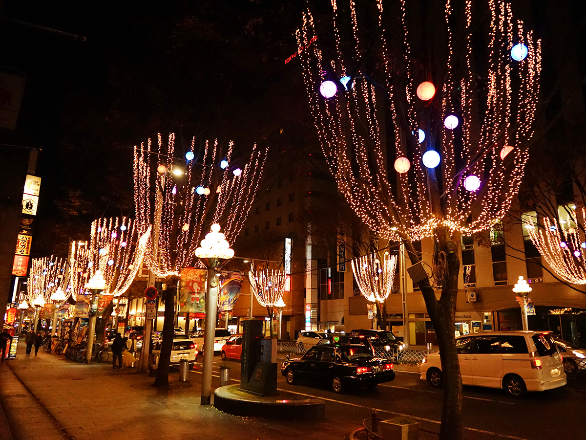 Nagoya Hirokoji Street Express Light Display