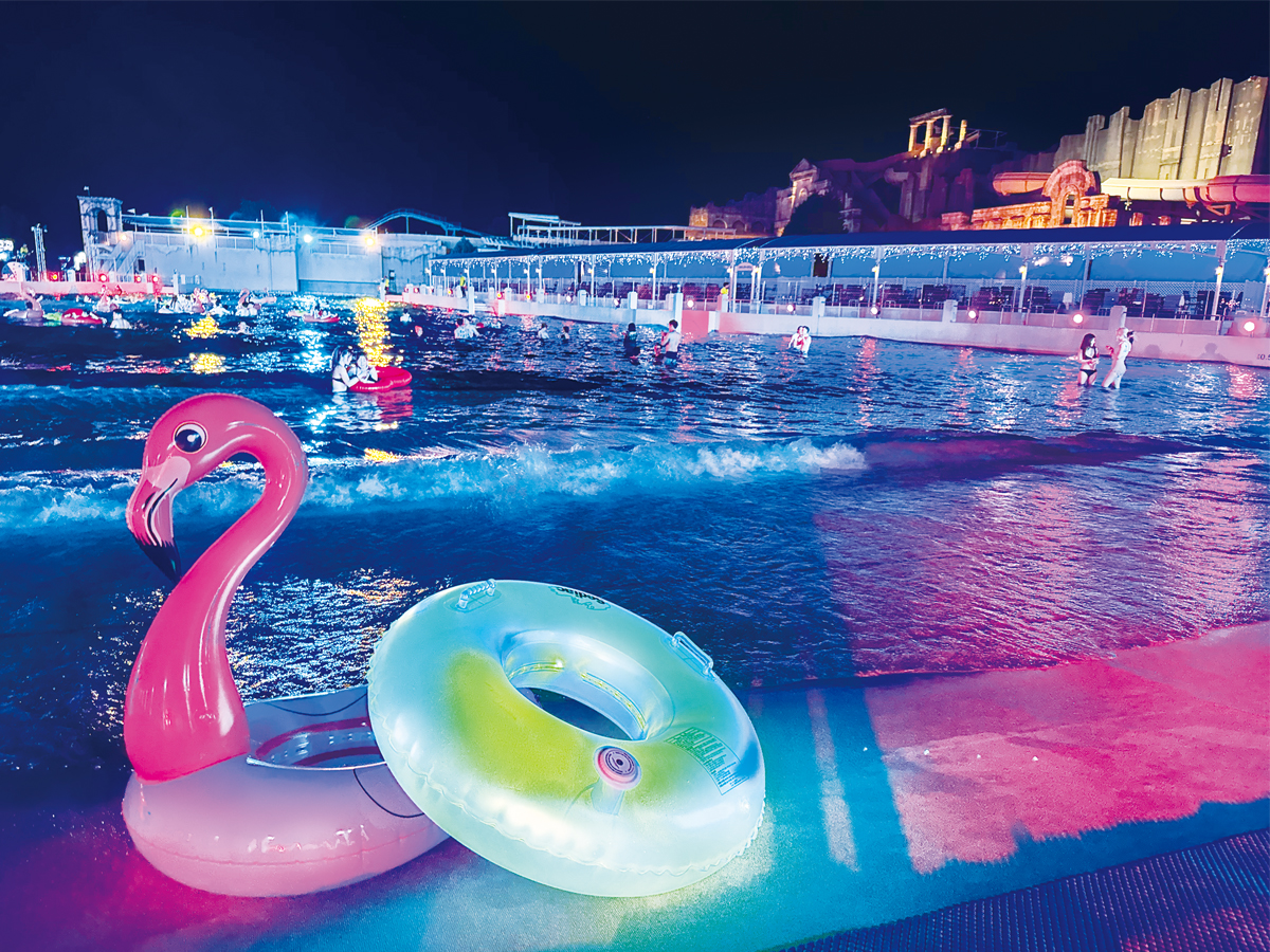 Night Pool