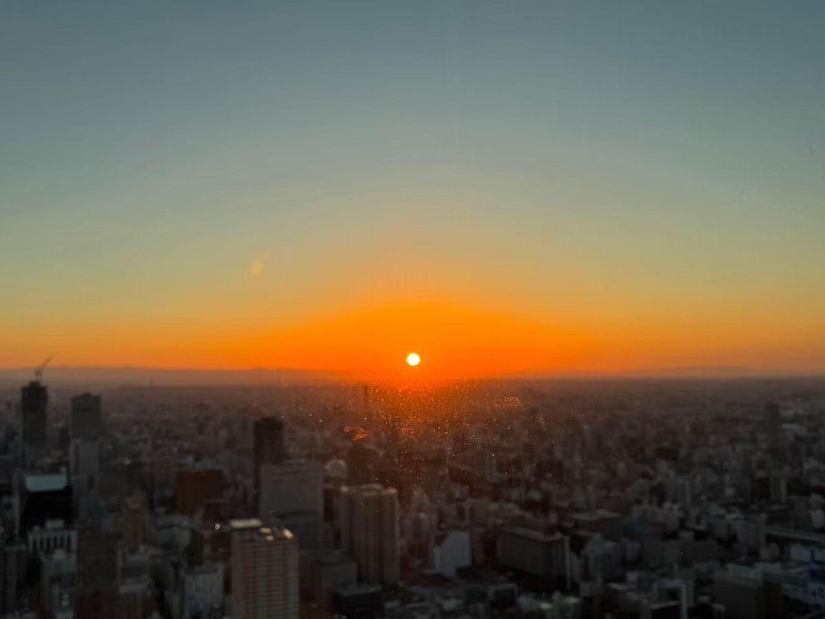 ミッドランドスクエアから初日の出を見よう