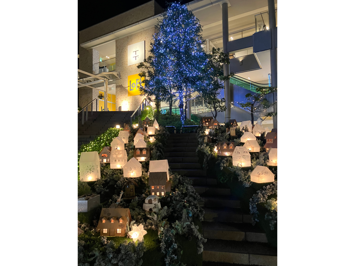 星が丘テラス　ウインターイルミネーション