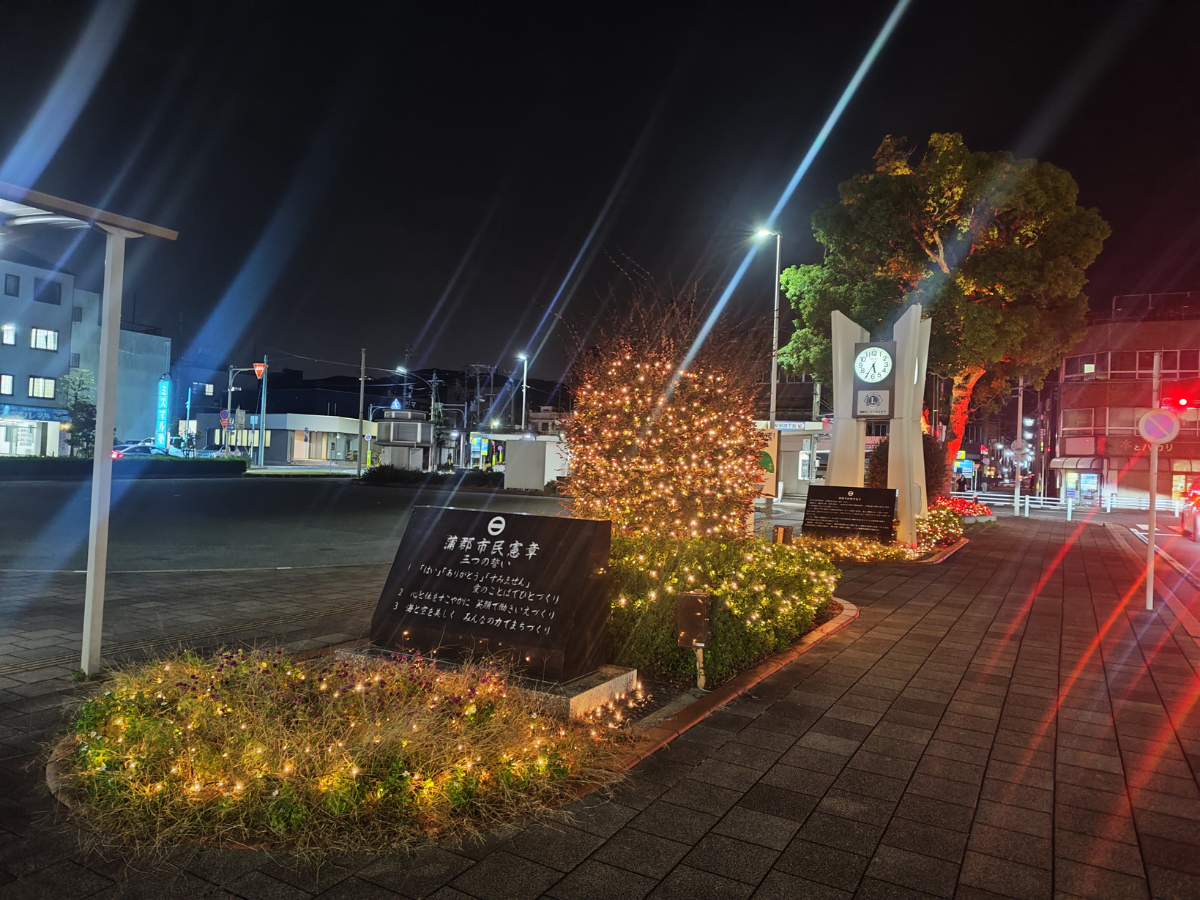 蒲郡駅前イルミネーション