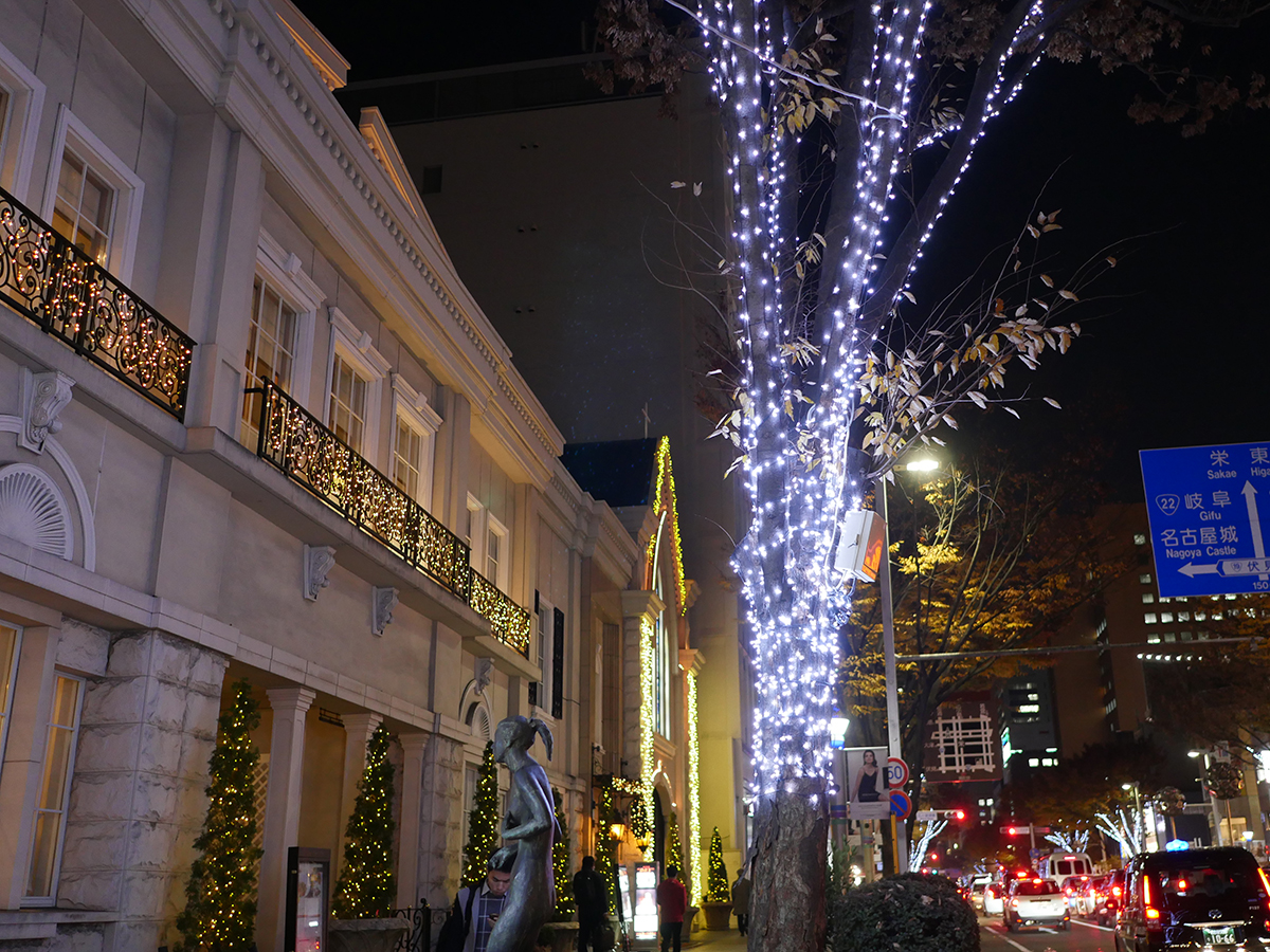 Nagoya Hirokoji Street Express Light Display