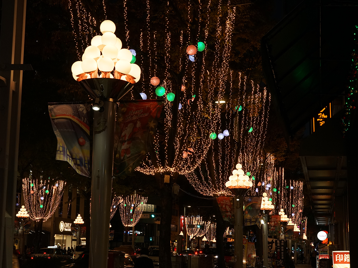 Nagoya Hirokoji Street Express Light Display