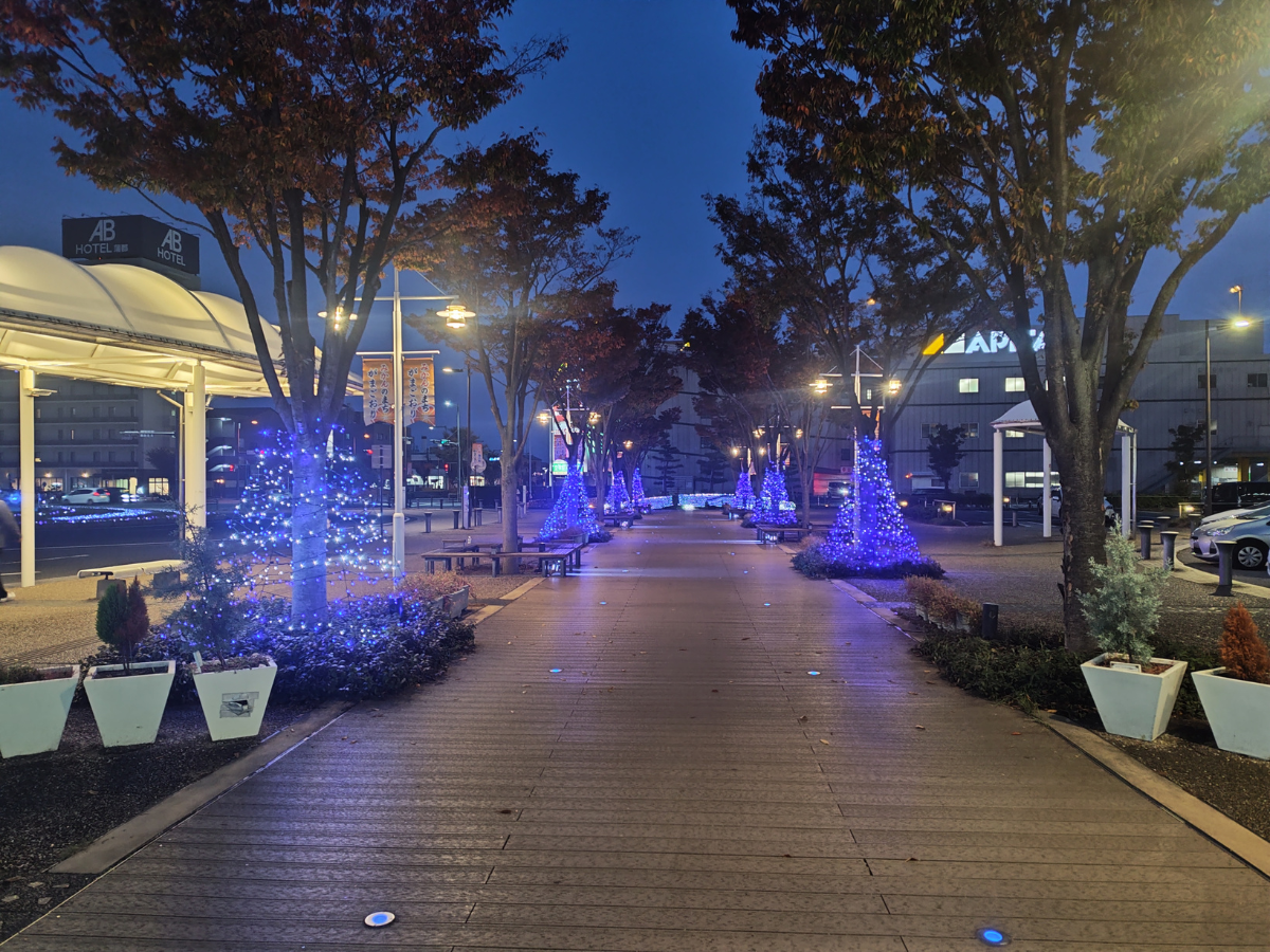 蒲郡駅前イルミネーション